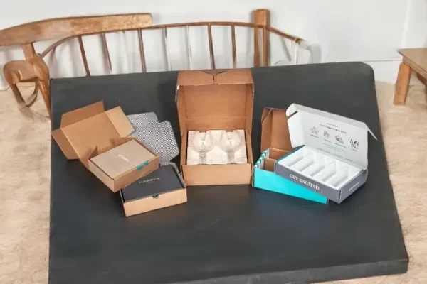 Custom packaging example
